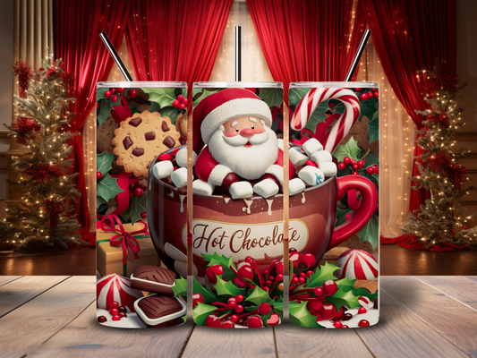 Santa And Hot Chocolate